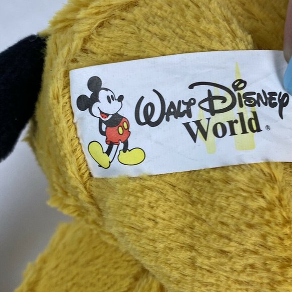 Walt Disney World Pluto Stuffy Vintage - Picture 7 of 11
